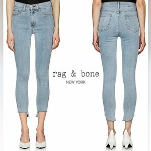 Rag & Bone High Rise Ankle Skinny Jeans. NWT. Size 29